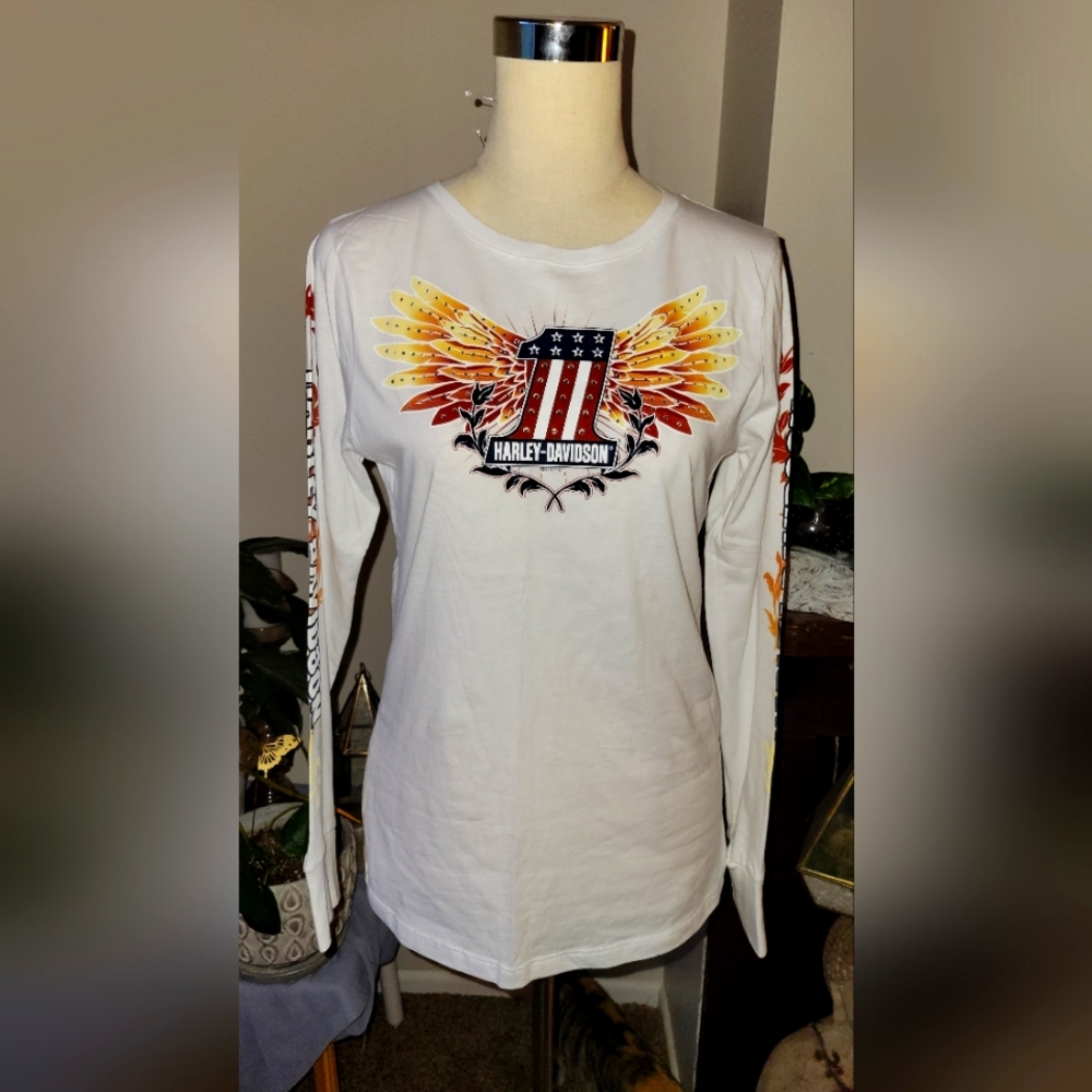 Women's Harley Davidson Long Sleeve T